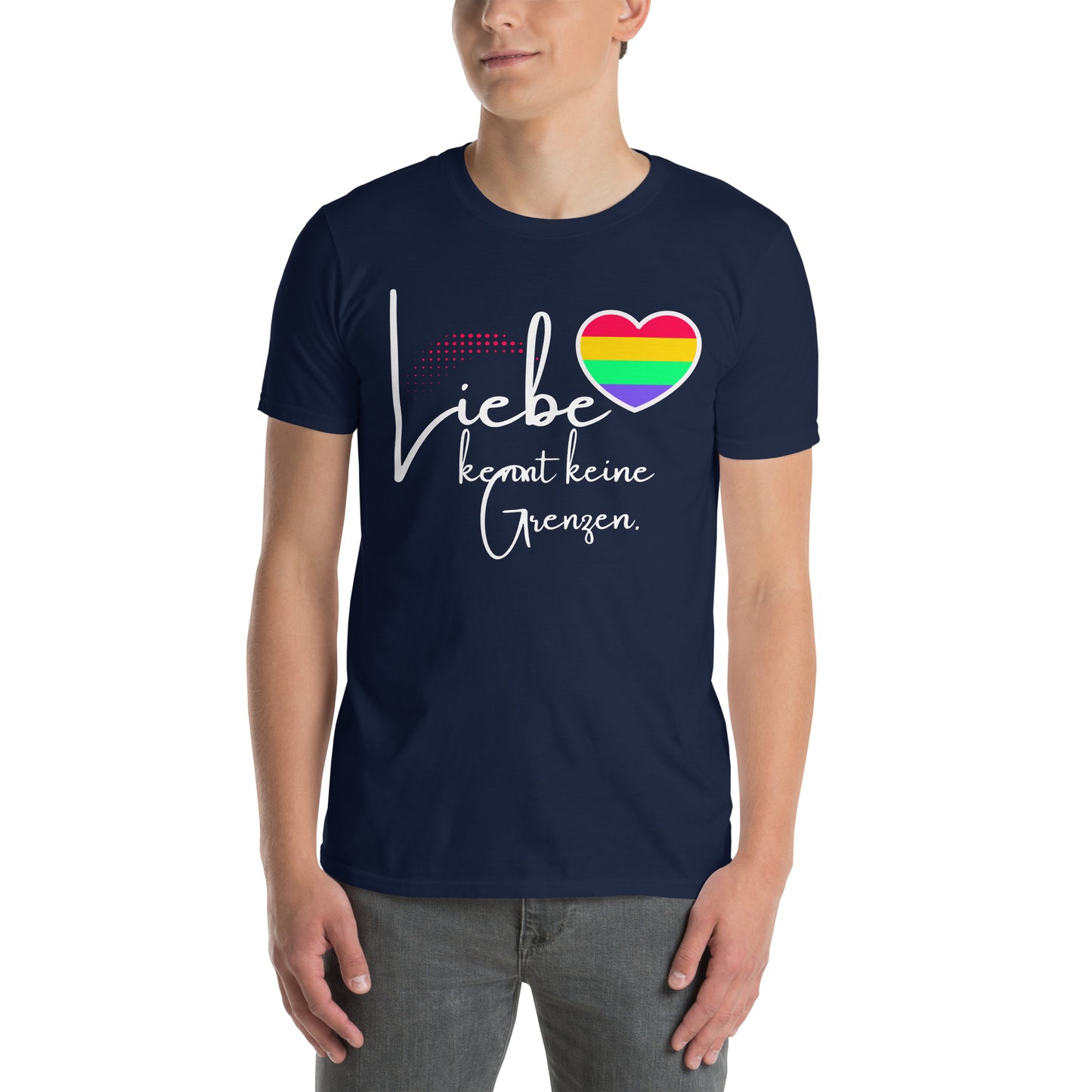Liebe Kennt Keine Grenzen Herren T-Shirt
