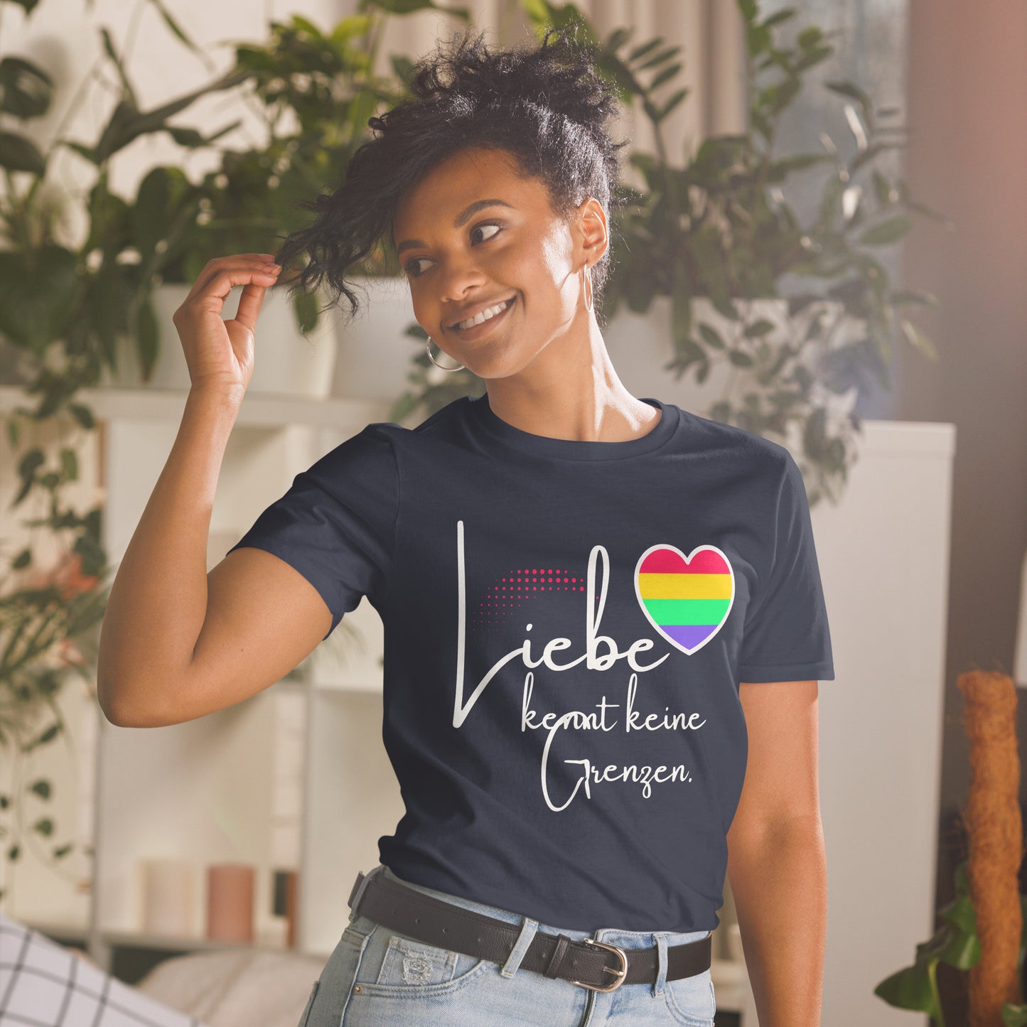 Liebe kennt keine Grenzen - Damen T-Shirt