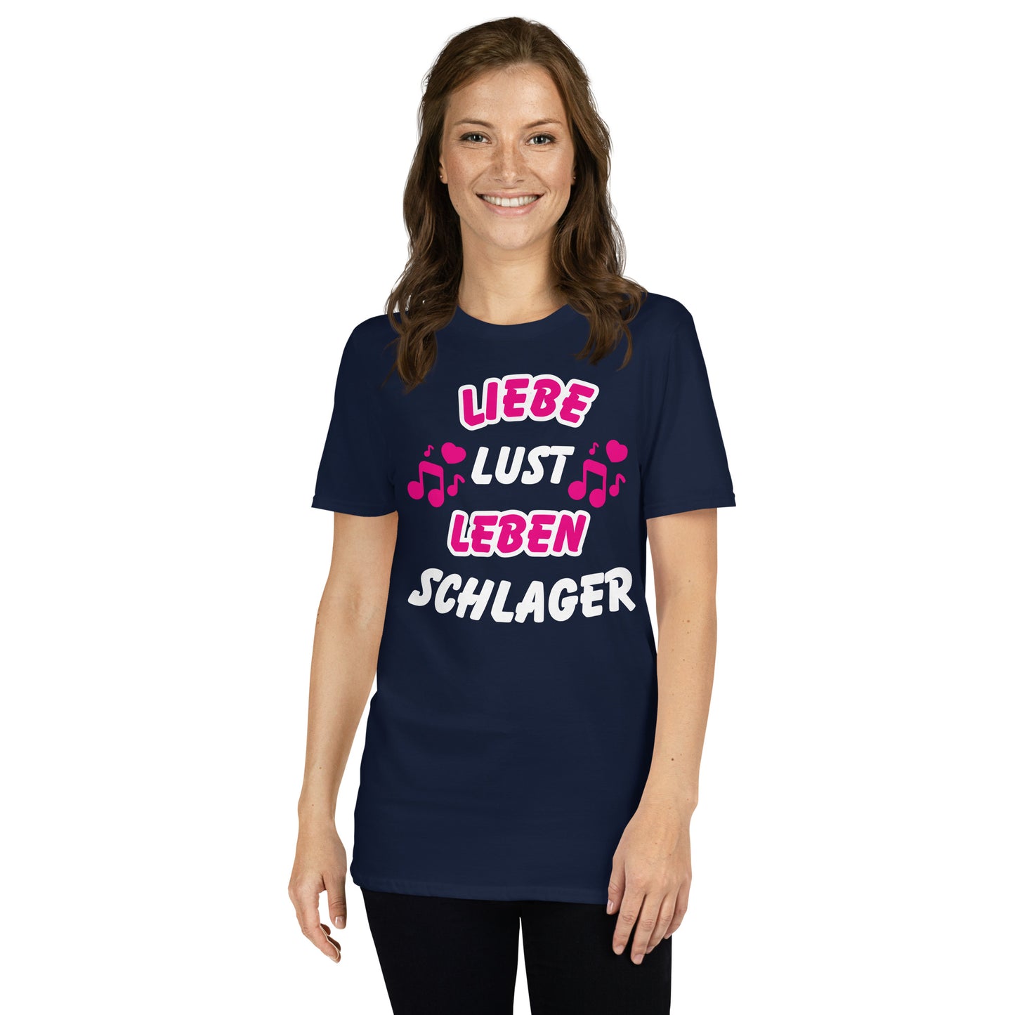 Liebe, Lust, Leben, Schlager - Damen T-Shirt