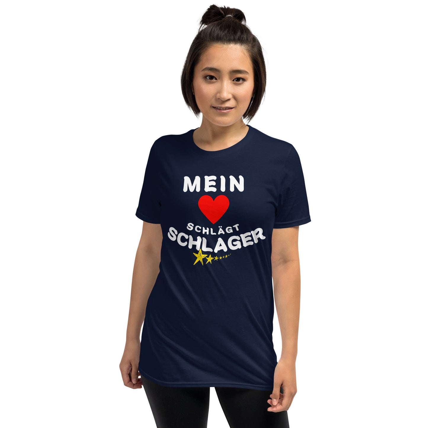 Mein Herz schlägt Schlager - Damen T-Shirt