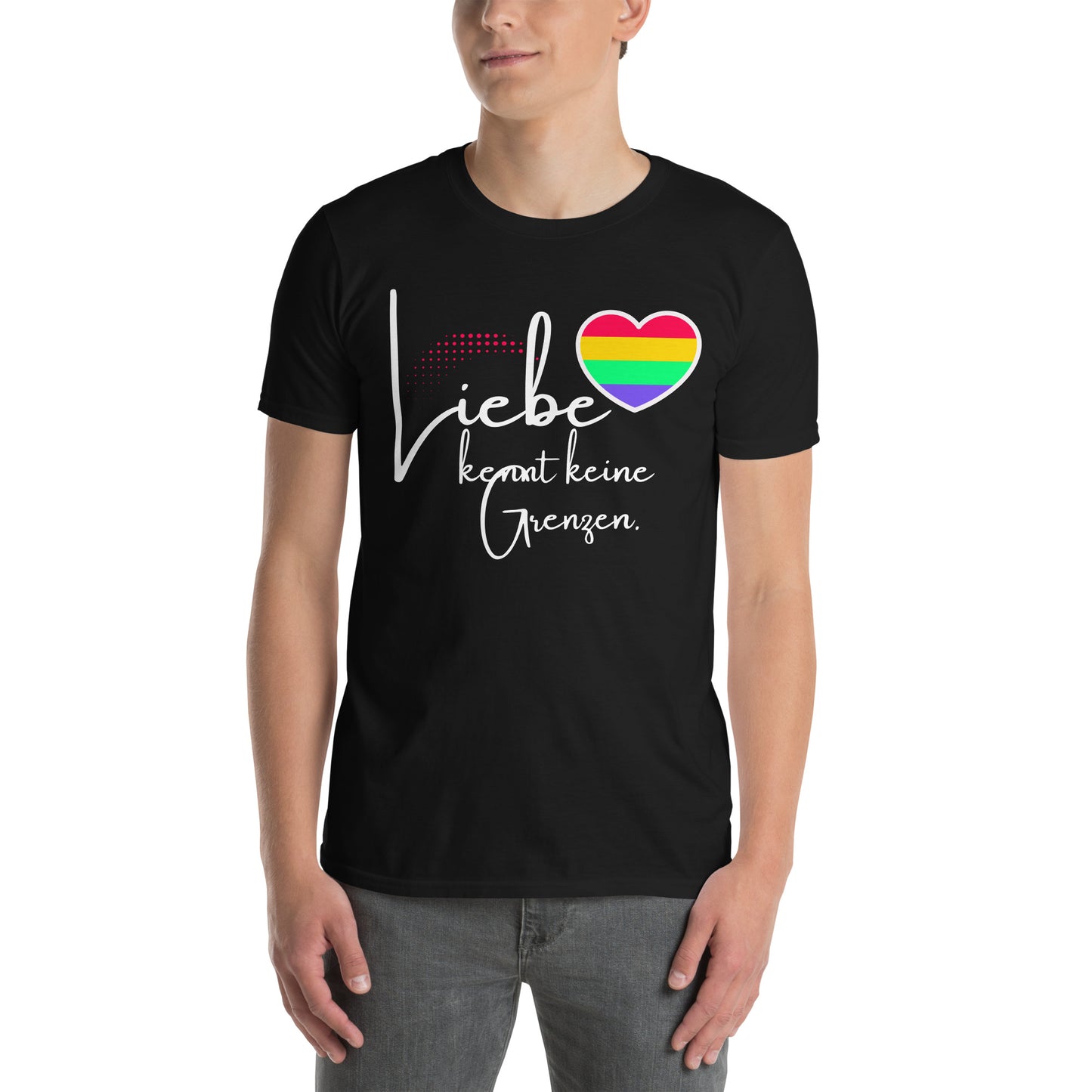 Liebe Kennt Keine Grenzen Herren T-Shirt