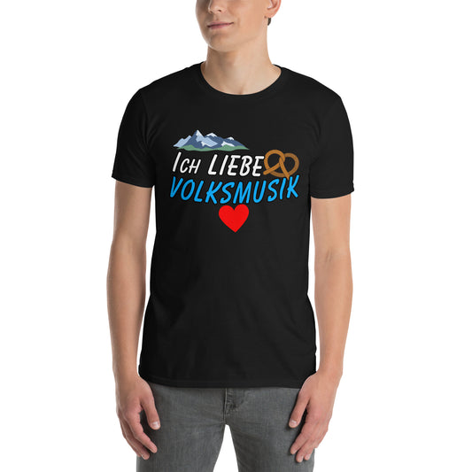 Ich liebe Voksmusik - Herren T-Shirt