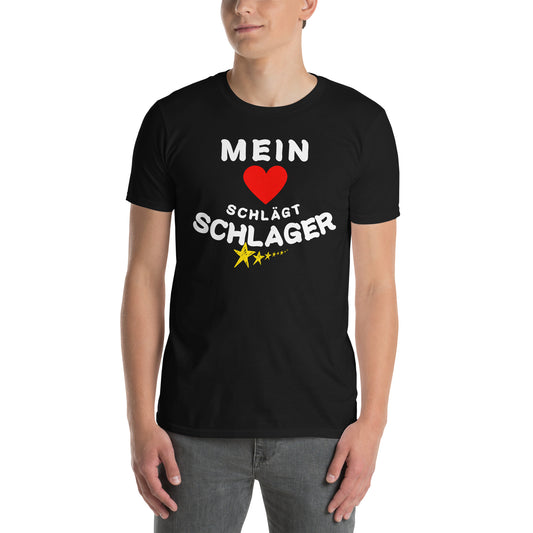 Mein Herz schlägt Schlager - Herren T-Shirt