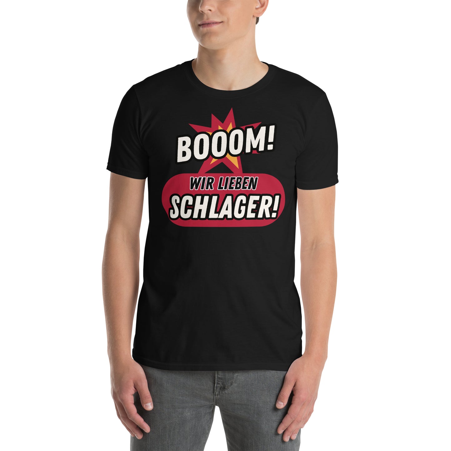 Booom, Wir Lieben Schlager - Herren T-Shirt