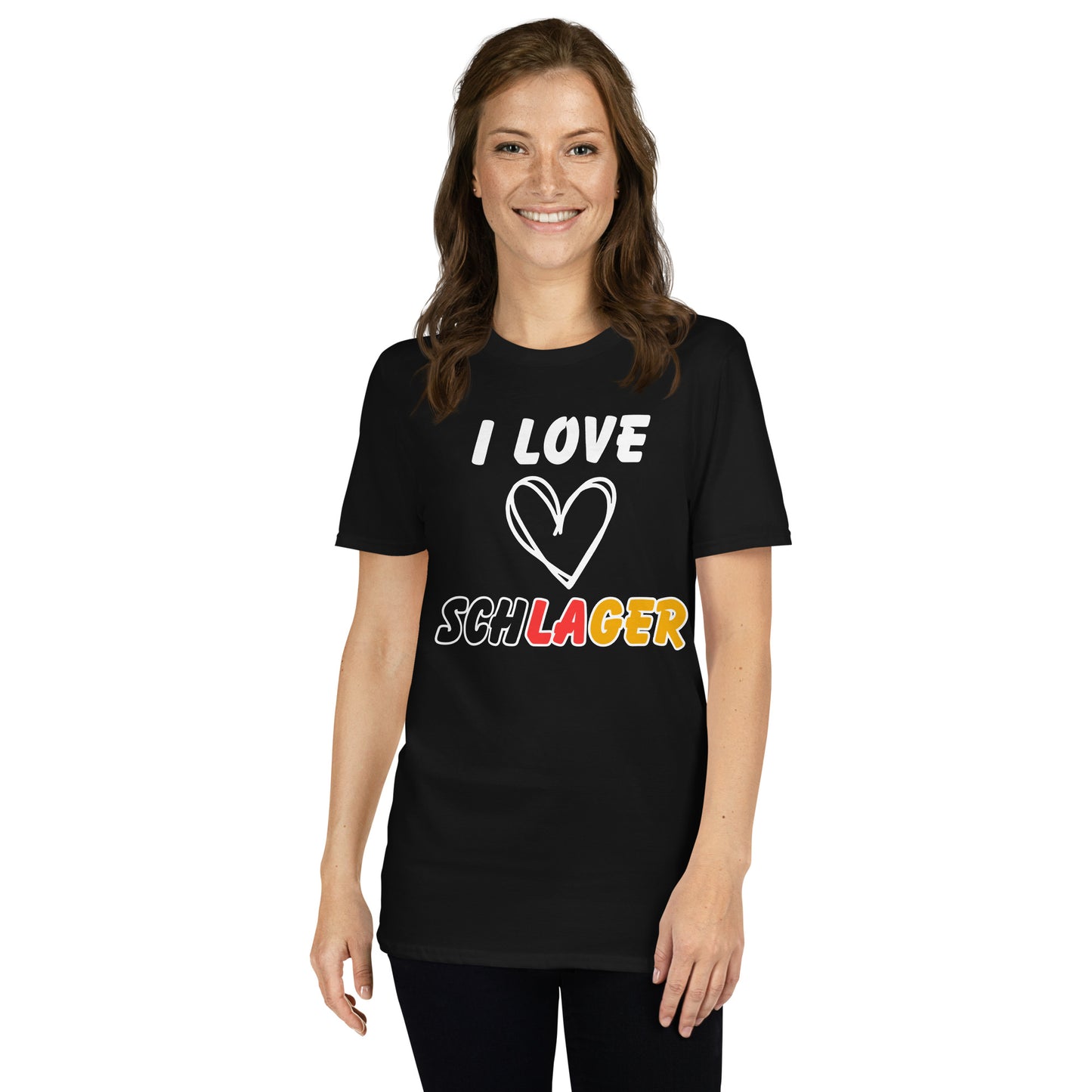 I love Schlager - Damen T-Shirts