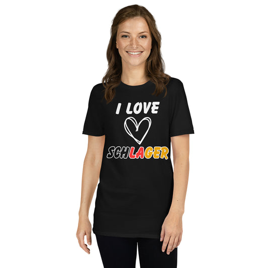 I love Schlager - Damen T-Shirts