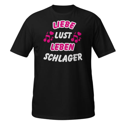 Liebe, Lust, Leben, Schlager - Damen T-Shirt