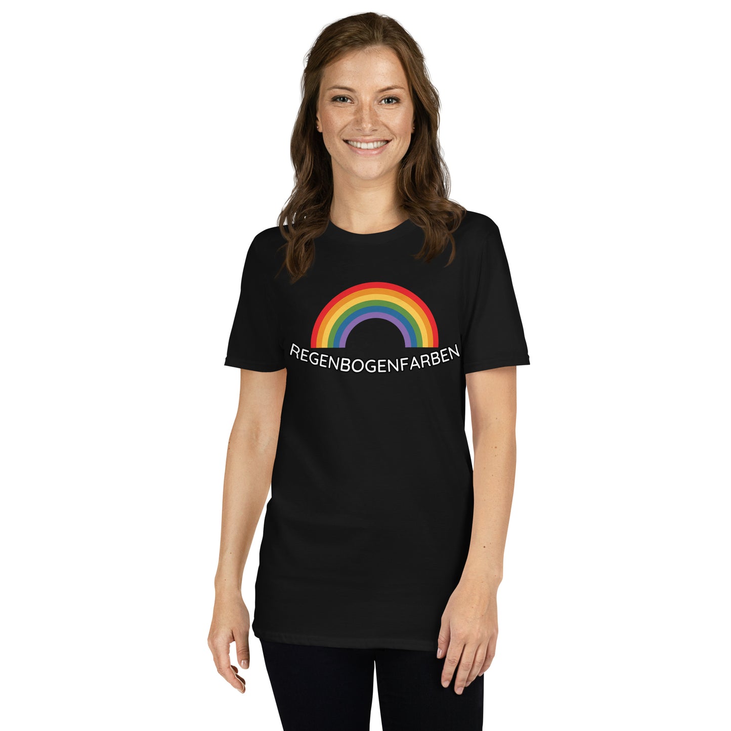Regenbogenfarben - Damen T-Shirt