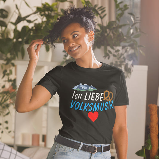 Ich liebe Volksmusik - Damen T-Shirt
