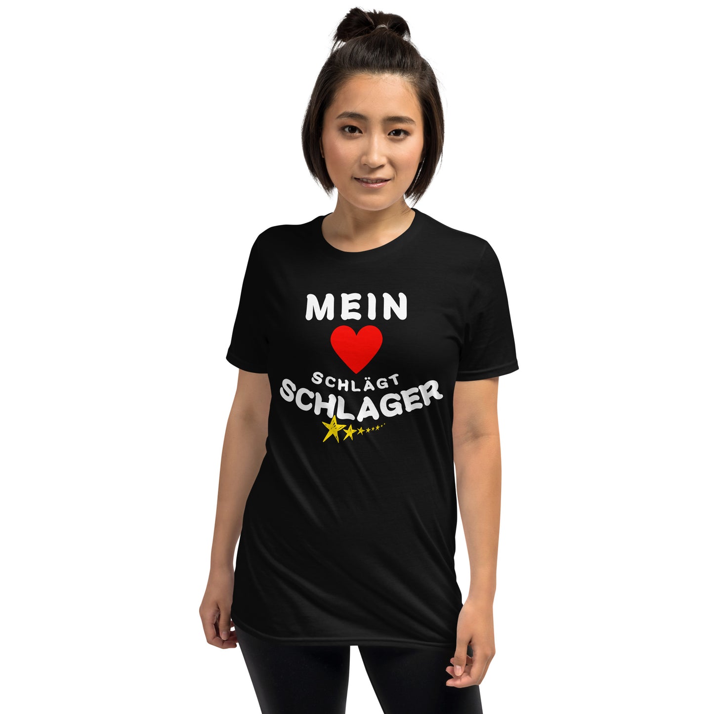 Mein Herz schlägt Schlager - Damen T-Shirt
