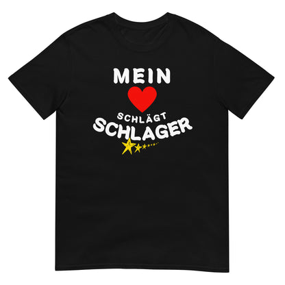 Mein Herz schlägt Schlager - Damen T-Shirt