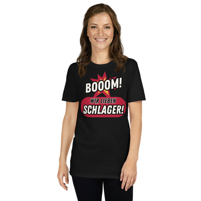 Booom, Wir Lieben Schlager - Damen T-Shirt