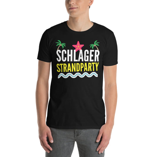 Schlager Strandparty - Herren T-Shirt