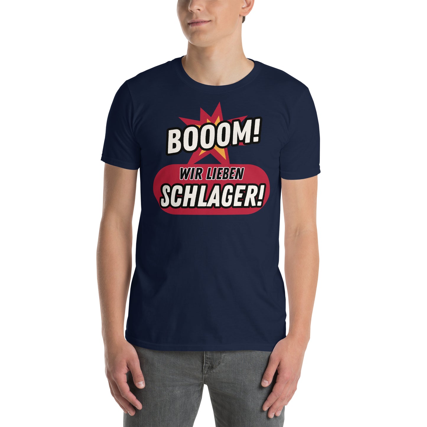Booom, Wir Lieben Schlager - Herren T-Shirt