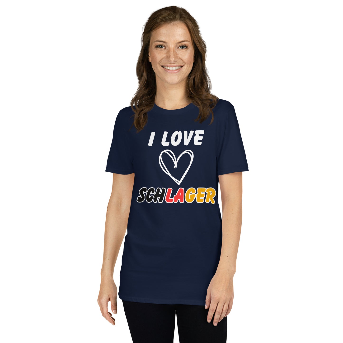 I love Schlager - Damen T-Shirts