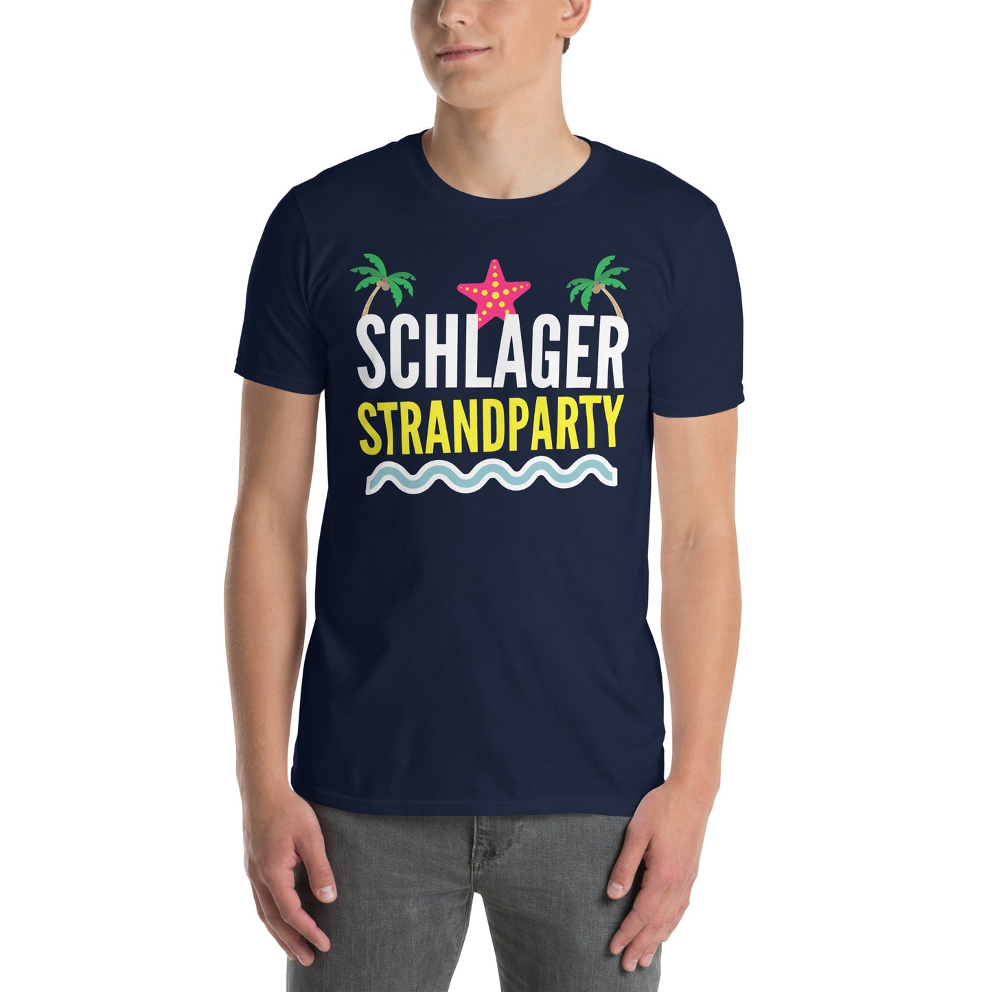 Schlager Strandparty - Herren T-Shirt