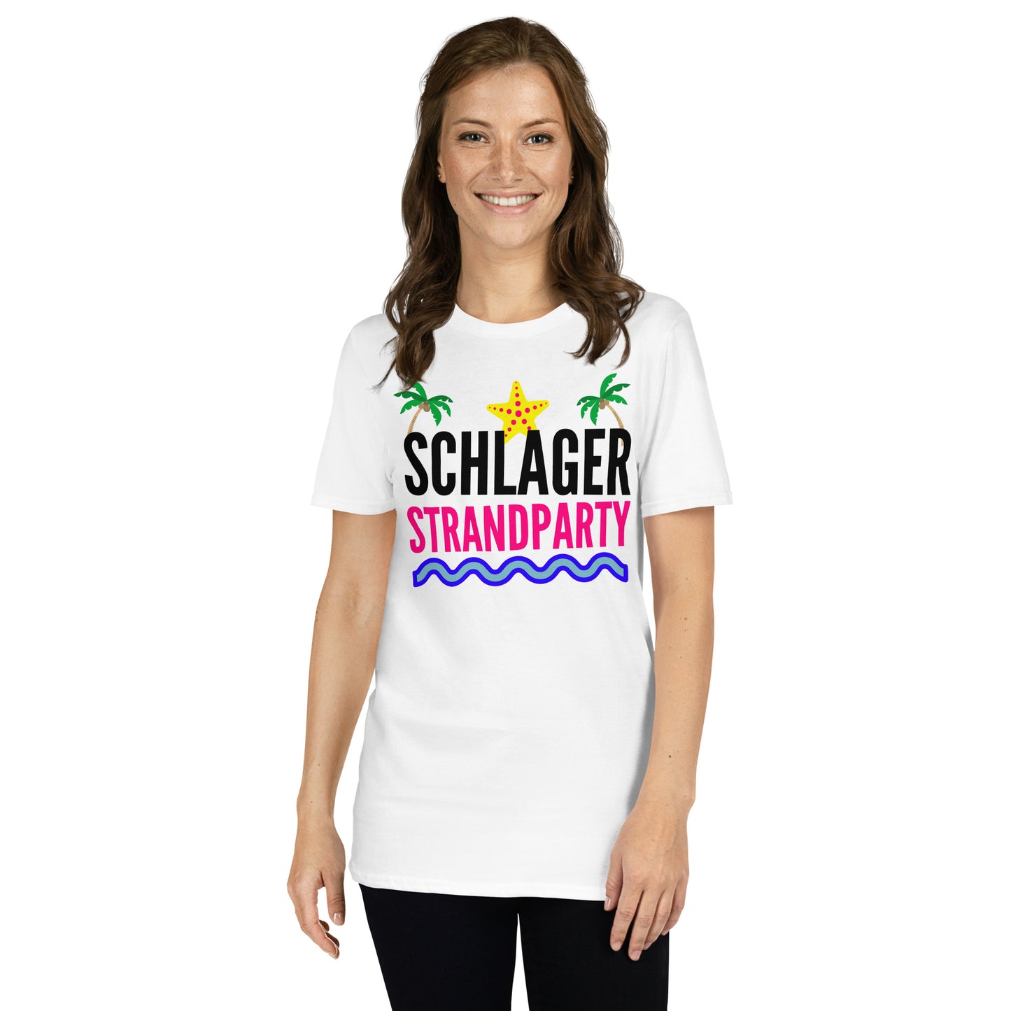Schlager Strandparty - Damen T-Shirt