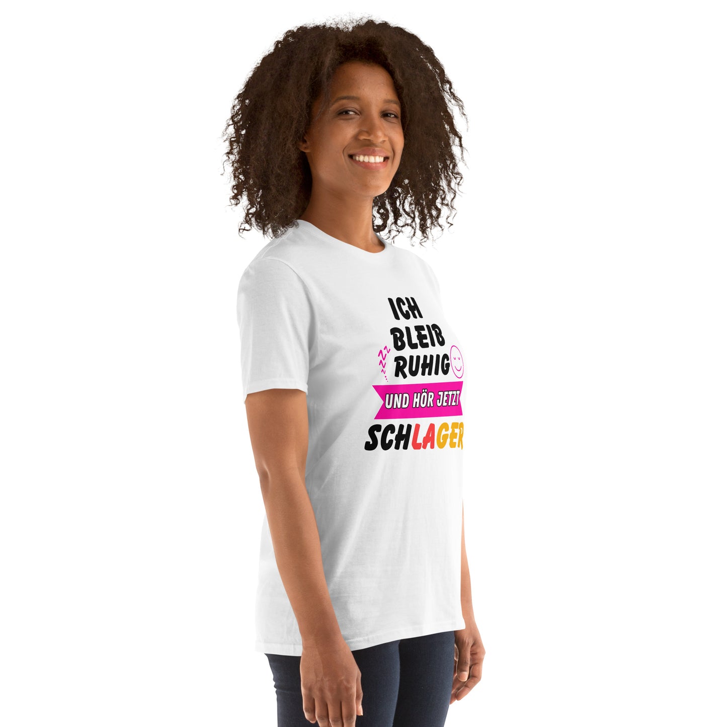 Ich bleib ruhig und hör jetzt Schlager - Damen T-Shirt